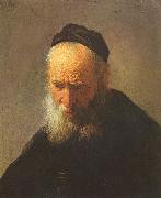 Head of an old man REMBRANDT Harmenszoon van Rijn